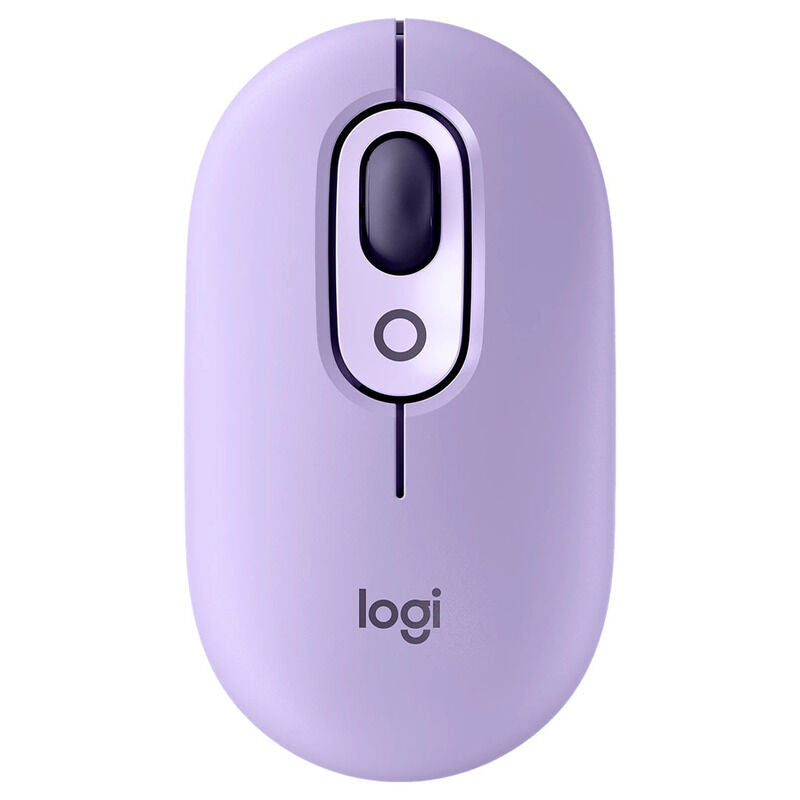 Logitech Pop Wireless Mouse - Lavender Emoji Edition Logitech