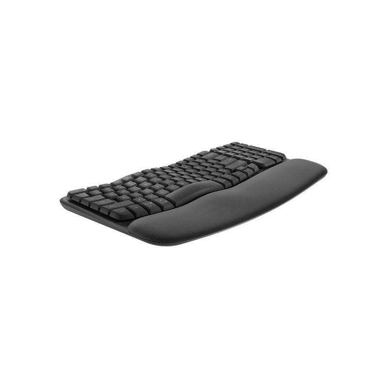Logitech Wave Ergonomic Keyboard - Graphite Logitech