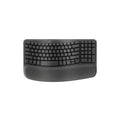 Logitech Wave Ergonomic Keyboard - Graphite Logitech