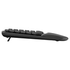 Logitech Wave Ergonomic Keyboard - Graphite Logitech