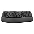 Logitech Wave Ergonomic Keyboard - Graphite Logitech