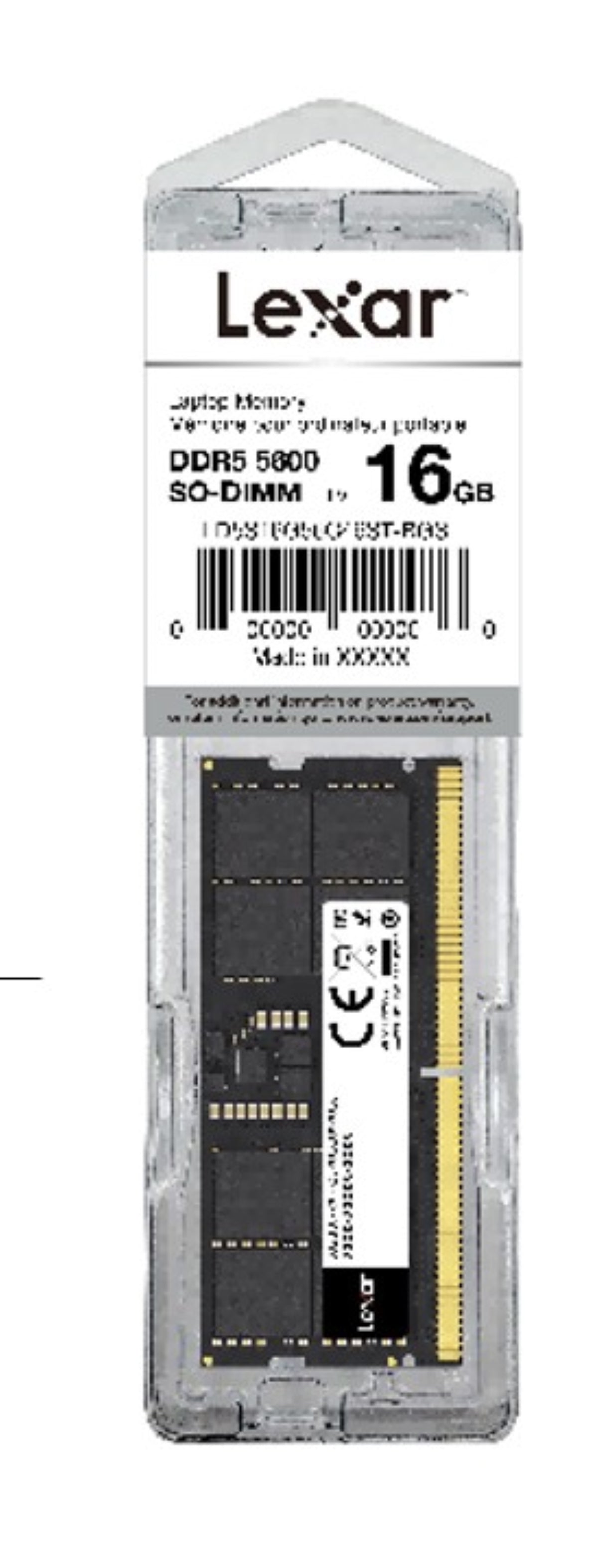 Pami?? Lexar 16GB DDR5 5600 SODIMM CL46 