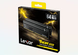 Lexar LD5U32G60C400V-RGD DDR5 UDIMM 64GB Kit (2 x 32GB) 6000 MT/s 1.35V CL40 THOR G2 OC HEATSINK BLACK GLOBAL