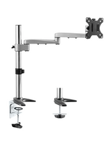 Astrotek Single Monitor Arm Desk Mount - Adjustable LCD VESA Stand 8kg Astrotek