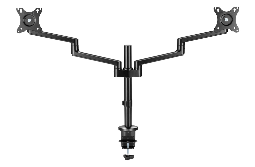 Astrotek Dual Monitor Desk Mount Arm for 13-27 Screens - Adjustable VESA Astrotek
