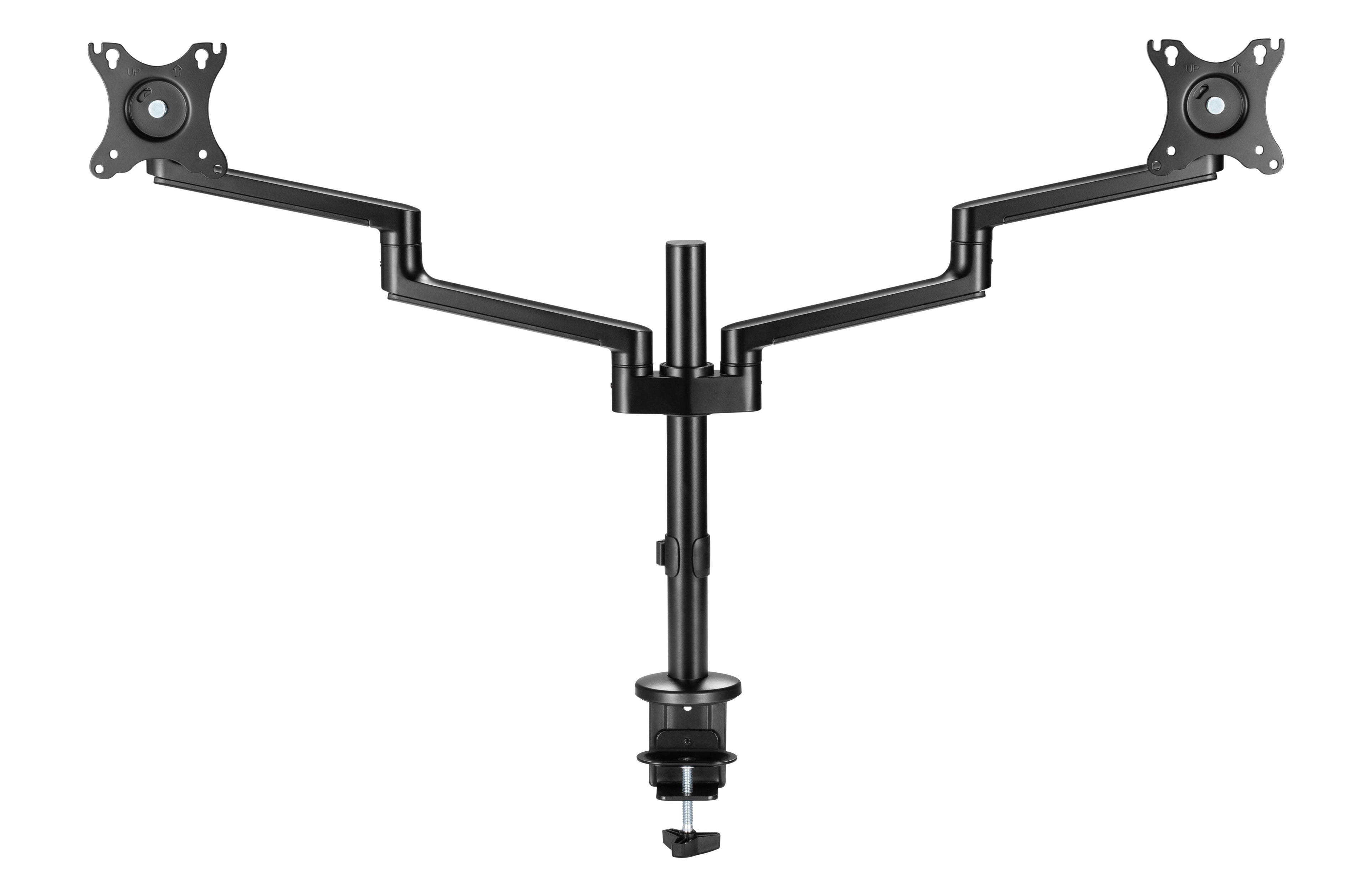 Astrotek Dual Monitor Desk Mount Arm for 13-27 Screens - Adjustable VESA Astrotek