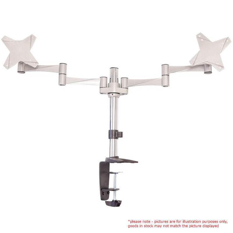 Astrotek Dual Monitor Desk Mount Arm for 13-27 Screens Astrotek