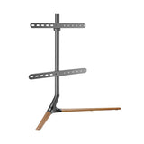 Brateck Modern Swivel Tabletop TV Stand for 49-70 TVs - Black/Walnut Brateck