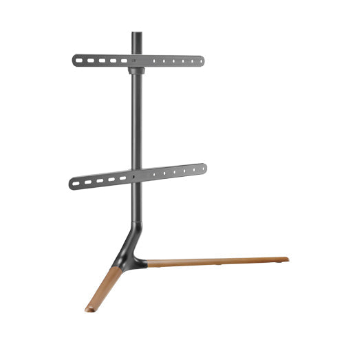 Brateck Modern Swivel Tabletop TV Stand for 49-70 TVs - Black/Walnut Brateck