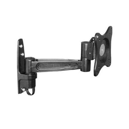 Brateck Full Motion Single Monitor Wall Mount for 13-27 inch Screens Brateck