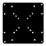 VESA Adapter Plate: Convert 100x100 to 200x200 for 23-42 TVs Brateck