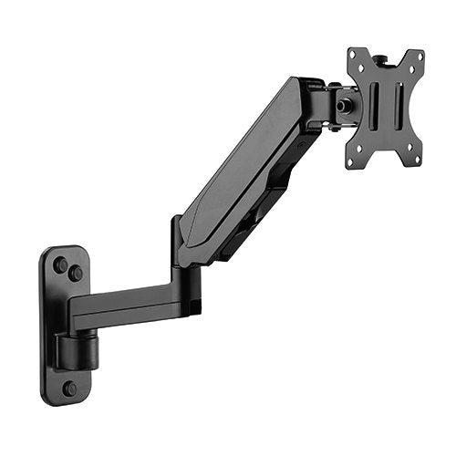 Ergonomic Wall Mounted Gas Spring Monitor Arm for 17-32 Displays Brateck