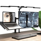 Brateck LDL20-3 Black LED Desk Lamp | Adjustable Light & High CRI Brateck