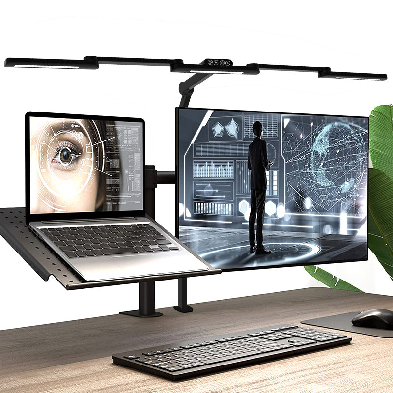 Brateck LDL20-3 Black LED Desk Lamp | Adjustable Light & High CRI Brateck