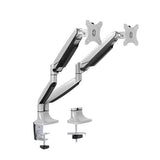 LDT10-C024 Dual Monitor Gas Spring Desk Mount - Ergonomic & Adjustable Brateck