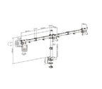 Triple Monitor Arm Desk Mount for 13-27 Screens - Adjustable Brateck