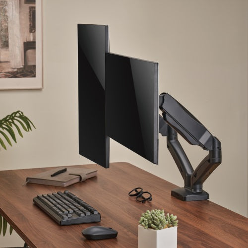 Brateck Dual Monitor Arm | Ergonomic Desk Mount for 17-32 Screens Brateck