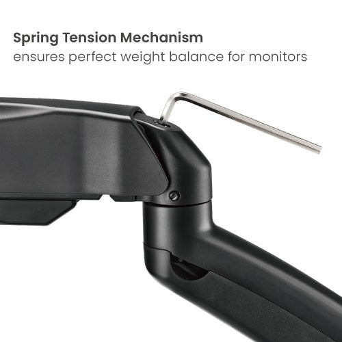 Brateck Dual Monitor Arm | Ergonomic Desk Mount for 17-32 Screens Brateck