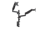 Brateck Dual Gas Spring Monitor Arm | 17-32 Screens | Ergonomic Brateck
