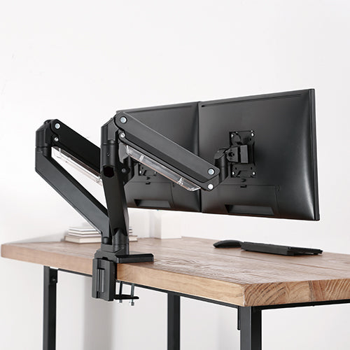 Brateck Heavy-Duty Dual Gas Spring Monitor Arm for 17-35 Screens Brateck