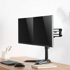 Premium Dual Monitor Arm Desk Stand | Adjustable 17-32 Inch Screens Brateck