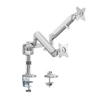 Ergonomic Gas Spring Dual Monitor Arm for 17-32 Screens Brateck