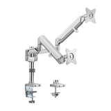 Ergonomic Gas Spring Dual Monitor Arm for 17-32 Screens Brateck
