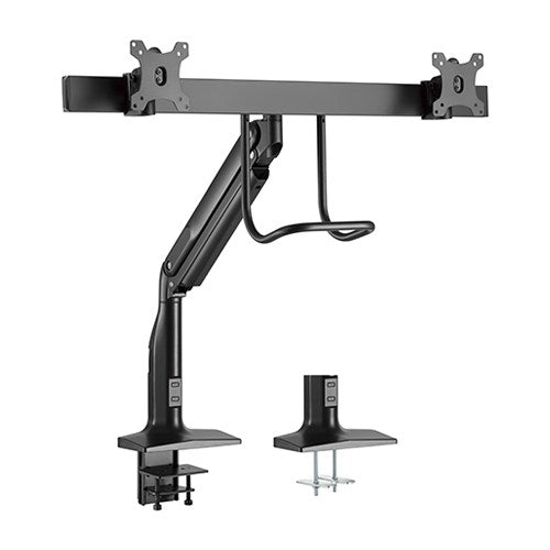 Brateck Dual Monitor Gas Spring Arm - Ergonomic Desk Mount (17-35 Monitors) Brateck