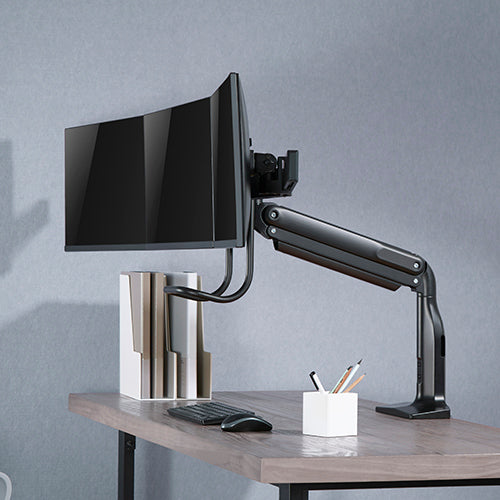Triple Monitor Gas Spring Desk Mount | 17-32 Screens Brateck