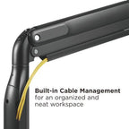 Triple Monitor Gas Spring Desk Mount | 17-32 Screens Brateck