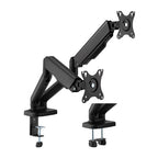 Spring-Assisted Dual Monitor Arm | Adjustable Desk Mount 17-32 Brateck