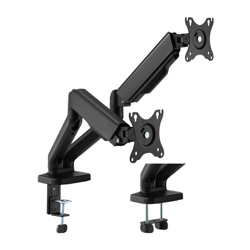 Spring-Assisted Dual Monitor Arm | Adjustable Desk Mount 17-32 Brateck