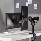 Brateck Heavy-Duty Dual Monitor Gas Spring Arm | 17-32 Screens Brateck