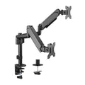 Brateck Dual Monitor Pole Mount | Gas Spring Arm for 17-32 Screens Brateck