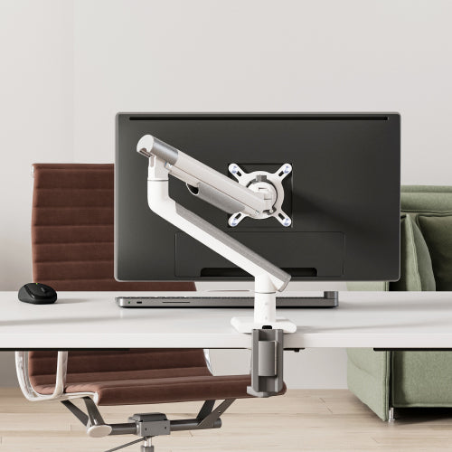 Premium Single Adjustable Monitor Arm - Desk Mount for 17-32 Screens Brateck