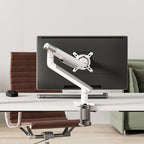 Premium Single Adjustable Monitor Arm - Desk Mount for 17-32 Screens Brateck