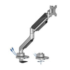Heavy-Duty Gas Spring Single Monitor Arm for 17-35 Displays Brateck