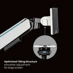 Brateck Heavy-Duty Single Gaming Monitor Arm for 17-49 Monitors Brateck