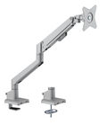 Brateck Single Gas Spring Monitor Arm for 17-32 Screens, Silver Brateck