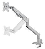 Brateck Single Gas Spring Monitor Arm for 17-32 Screens, Silver Brateck