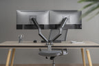 Brateck Dual Monitor Arm - Spring-Assisted Desk Mount Brateck