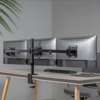 Brateck Triple Articulating Monitor Mount for 17-27 Screens Brateck