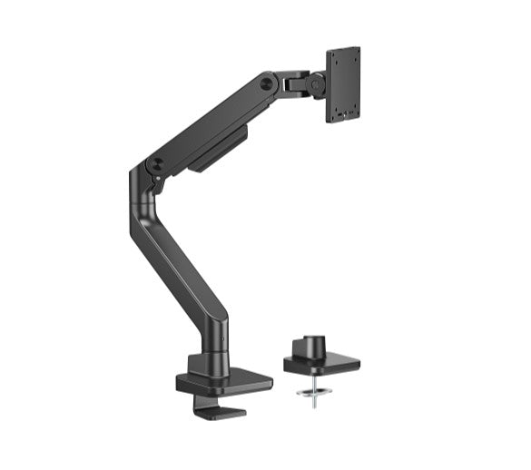 Brateck LDT81 Heavy-Duty Gas Spring Monitor Arm (17-49) - Black Brateck