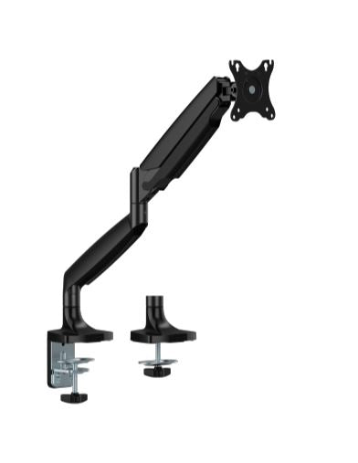 Brateck Heavy-Duty Gas Spring Single Monitor Arm - 17-45 Inch Brateck