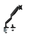 Brateck Heavy-Duty Single Monitor Arm | Gas Spring | 17-45 | Matte Black Brateck