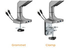 Brateck Heavy-Duty Single Monitor Arm with USB-C | 17-45 Screens Brateck