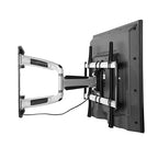 Brateck Full-Motion TV Wall Mount 37-70 - Curved & Flat TVs, Easy Setup Brateck