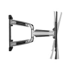 Brateck Full-Motion TV Wall Mount 37-70 - Curved & Flat TVs, Easy Setup Brateck