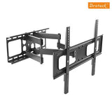 Brateck Economy Solid Full Motion TV Wall Mount for 37'-70' Up to 50kgLED, LCD Flat Panel TVs, Fit C - LPA36-466