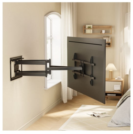 Brateck Extra Long Arm Full-Motion TV Wall Mount for 43-90 TVs Brateck